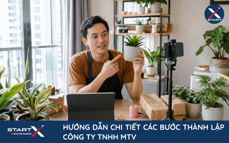 Hướng dẫn chi tiết các bước thành lập công ty TNHH MTV