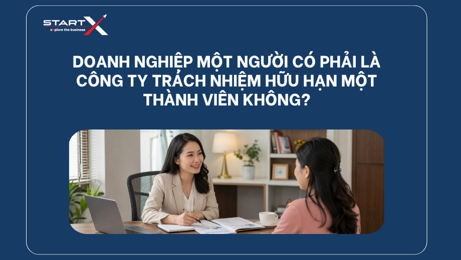 Doanh nghiệp một người có phải là Công ty trách nhiệm hữu hạn một thành viên không?