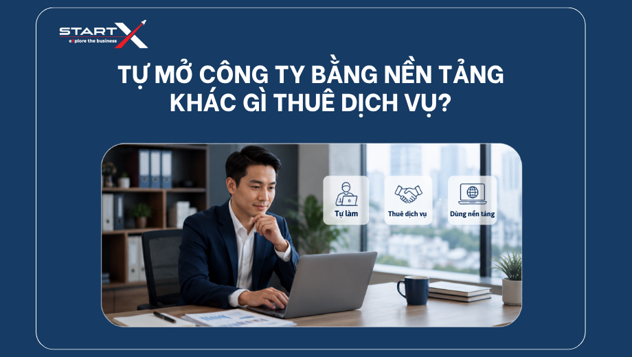 Mở công ty bằng nền tảng khác gì thuê dịch vụ thành lập công ty?