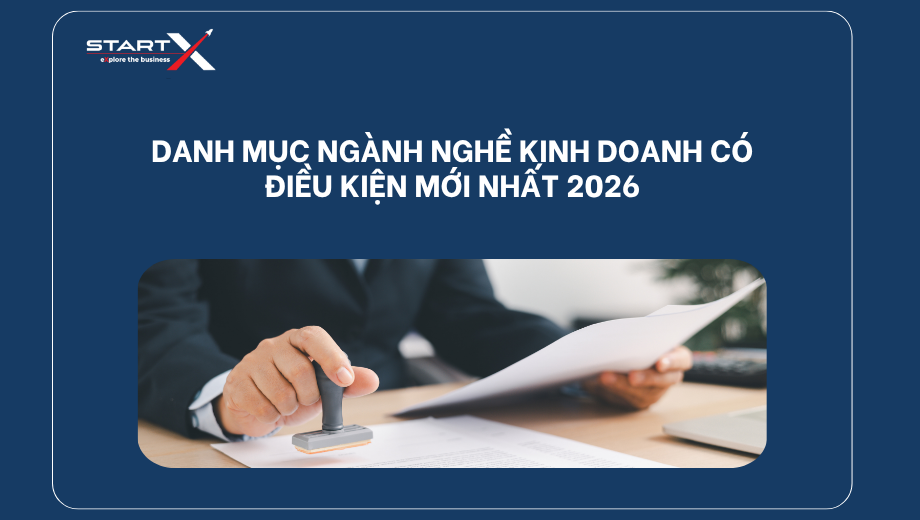 Danh mục ngành nghề kinh doanh có điều kiện mới nhất 2026